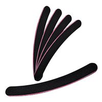 Nail Art Tool,Putars Fashion 5PCS Nail Files Buffer Buffing Slim Crescent Grit Sandpaper
