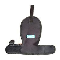 LUCKYYAN Finger Control Mitts, Elderly Stroke Hemiplegia Rehabilitation Training Equipment,Black,1PCS