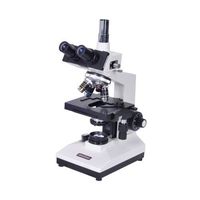 Omano OM88-T - 40x-1000x - Trinocular - Compound Lab Microscope - Double Layered Mechanical Stage - Medical School Approved Specifications - Halogen Illumination