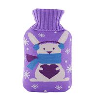 2L Washable Soft Cover Fashion Safe Hot Water Bottle Bag-A06