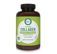 Nature's Instincts Vitamin Collagen for Joint Health with Hydrolyzed Collagen + Vitamin C, 180 Ct