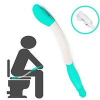 Offeree Comfort Self-Assist Toilet Aids with Long Handle, Portable Reach Bottom Wiper Holder Toilet Paper Tissue Grip Self Wipe Aid Helper