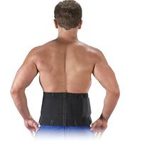Bilt-Rite Mastex Health Vent-X Back Support, Black, 2X-Large
