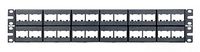 Panduit CPP48WBLY 48-Port Flat Patch Panel, Black