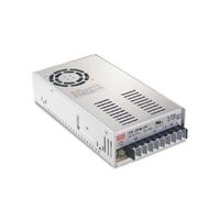 Mean Well SE-350-12 Power Supply, Enclosed, Switching, 350 W, 12 VDC, 29 Amp, 8.5" L x 4.5" W x 2.0" H, Silver