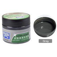 50ml Leather Colour Restorer for Leather Sofas, Chairs. Renew Repair Color to Faded and Scratched Leather DIY Repair for Couches Shoes Purses Car Seats (1pcs leather color restorer+1set tool, Gray)