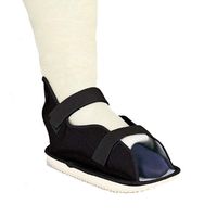 DJO 79-81117 PROCARE Rocker Cast Boot, Black, Large, 12.5" Length, 5.25" Width