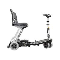 50 lb Luggie Classic - 15 Mile Range Foldable Scooter - 4-Wheel - Airplane Ready