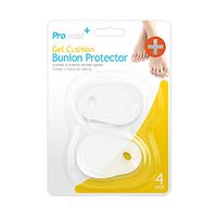 The Home Fusion Company Gel Cushion Bunion Protectors 4 Pack Enhance Comfort Reduce Pain