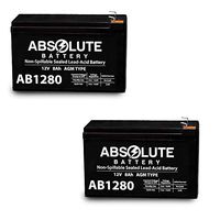 2 Pack 12V 8AH Replacement Battery for Honeywell Ademco DSC GE UT1270