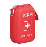 Portable First Aid Kit Travel Medical Box for Camping, Hiking-Red