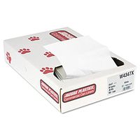 Jaguar W4347X Industrial Strength Commercial Can Liners, 56gal.9mil, White, 100/Carton
