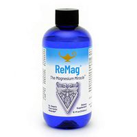 RnA ReSet - ReMag High Absorption Magnesium Liquid, Experience The Magnesium Miracle, 96 Servings, Magnesium Chloride - by Dr. Carolyn Dean