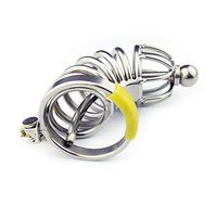 Hypoallergenic Stimulating Male Ware, Private Toy for Happy Flirting, Pressure-Resistant Device with Stainless Steel Catheter QINXIAOGAO (Size : Ring 38mm)