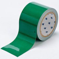 Brady ToughStripe Nonabrasive Floor Marking Tape, 100' Length, 2" Width, Green (Pack of 1 Roll)