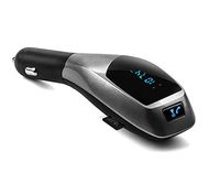 C-Zone  BT hands-free car kit,MP3 Player Wireless Bluetooth FM Transmitter Radio Adapter Car Charger with USB SD Card Reader for Samsung Huawei OPPO vivo LG ASUS Google Smartphone