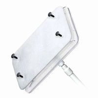 Alphamop Replacement Mop Pad Kit,25 Pads with 4 Fastening Pins (3 Kit)