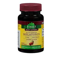 Finest Nutrition Melatonin Quick Dissolve 3 mg Cherry 60.0 ea