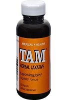 American Health Tam Herbal Laxative Tablets - Supports Regularity, Eases Occasional Constipation - Non-GMO, Gluten-Free, Vegan - 78 mg Cascara Sagrada - 250 Count, 125 Total Servings