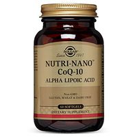 Solgar - Nutri-Nano CoQ-10 Alpha Lipoic Acid Supplement, 60 Softgels
