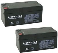 Universal Power Group 12V 3.4AH Sealed Lead Acid (SLA) Battery for Vision CP1232 Tempest TR32-12 - 2 Pack