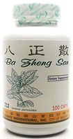 Ba Zheng Urinary Formula Dietary Supplement 500mg 100 Capsules (Ba Zheng San) J12 100% Natural Herbs