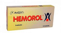 HEMOROL 12 Suppositories - Fast Pain Relief Hemorrhoid Care