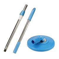 Elevin(TM) 👍👍 Spin Mop Pole Handle Replacement for Floor Mop 360 No Foot Pedal Version Blue