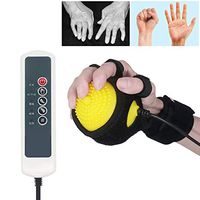 WANG Stroke Hemiplegia Finger Recovery Electric Hot Compress Multifunction Finger Massage Ball Infrared Therapy Finger Passive Training,B