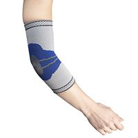 CHAMPION Elastic Elbow Support Compression Sleeve, Gray (Side Stays), X-Large