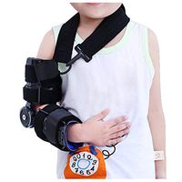 Unbne Child Shoulder Abduction Sling Shoulder Hinged ROM Elbow Brace with Sling Immobilizer for Injury Support