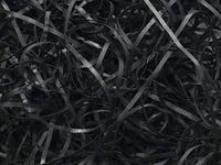 32 Colors of FINE Cut (4oz) Gift Basket Shred, VeryFine Paper Filler Grass (Black) ngKE1951