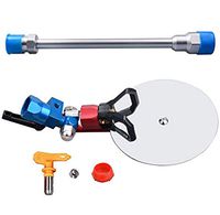 JWGJW 120025 Spray Guide Accessory Tool for All Airless Paint Sprayer 7/8" w/ 517 Tip with 10 Inch Extension Pole