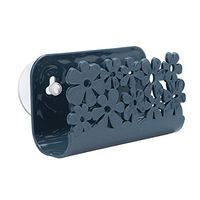 Gocheaper_Kitchen Gadget Organizer Dish Cloths Rack Sink Suction Sponge Holder Clip Rag Storage Rack Sponge Holder (Navy)