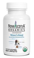 Nova Scotia Organics Winter's Friend (60 Caplets), Organic, Vegan, Vegetarian, Vitamin C, Acerola, Echinacea, Zinc