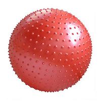 FLYWM,Balance & Gym Workouts Yoga Chairs with Air Pump Balance & Gym Workouts Extra Thick Gym Anti-Burst Slip-Resistant Yoga Birthing Ball,red-2-58cm