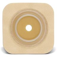 Convatec 413165 - Sur-Fit Natura Durahesive Tape 4'' x 4'' w/ 1.5'' Flange, 10/bx