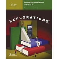 Texas Instrument Explorations- Advanced Placement Calculus with the TI-89