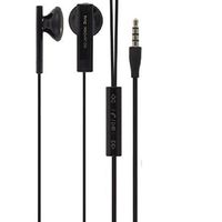 Kyocera DuraForce Pro Compatible Headset HTC 3.5mm Handsfree Earphones Dual Earbuds Headphones w Mic Stereo Wired [Black]