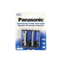 96 Pack Panasonic Super Heavy Duty C Batteries Retail Packaging