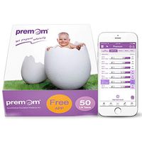 Premom Quantitative Ovulation Test Strips, The Reliable Ovulation Predictor Kit with Digital Ovulation Reader, Numerical Ovulation Test, 50-Pack, PMS2-S-50
