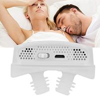 Qkiss USB Anti Snoring Device, Anti Snoring Nasal Dilator, Anti Snoring Respirator(White)