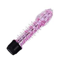 zhangwei Adult Massager Stick Relax Six Toys for Women Silicone Crystal Vibrant Pennis Vibratoe Vi`brãtórs Toy