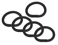 Dictus Band AFO Accessory - (5 Pack) Black Latex Rubber Band