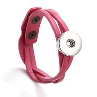 2018NEW Fashion 1pcs Charm bracelet For Noosa snaps chunk button HH1A7922 pretty good party accesories designer jewels talisman charming styling hair bangles