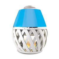 Daroma 150ml Torch Aromatherapy Diffuser, Large Ultrasonic Essential Oil Scent Fragrance Cold Air Mist Room Humidifier Home Office Gift, Unique Flame Night Lamp (150ml, White)