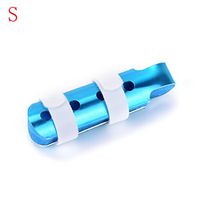 Pc 55/80/90Mm Finger Splint Braces & Supports Padded Frog Type Fingers Splint Fractures Rehabilitation,S