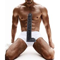 YTPB 17.71 Inch Waterproof Extra Long Beginners Massager Relaxation of Del Masseur, Real Personal Relax Massage Long-Dîldɔ for Women Men