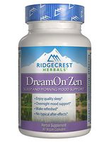 RidgeCrest Herbals DreamOn Zen, Sleep and Morning Mood Support, 60 Vegetarian Capsules