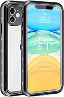 iPhone 11 Waterproof Case, Shockproof Dropproof Dirt Rain Snow Proof iPhone 11 Case with Screen Protector, Full Body Protection Heavy Duty Underwater Cover for iPhone 11/6.1"【2019】